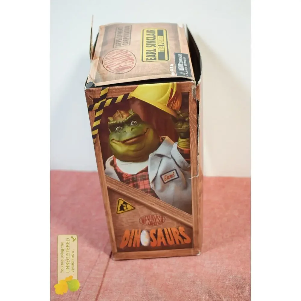 NECA Dinosaurs Ultimate Earl Sinclair Figure (Pack Wear)